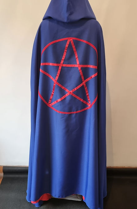 Capa da Lei Maior Unissex Umbanda Roupas Axê Terreiro Ritual Consagração Gira Medium Sacerdote Trono Lei