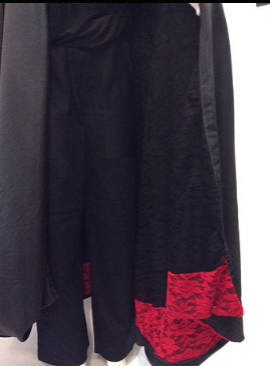 Capa de Exu 7 Capas - Roupas de Umbanda Terreiro Gira Esquerda Cerimonial Pai de Santo Sacerdote