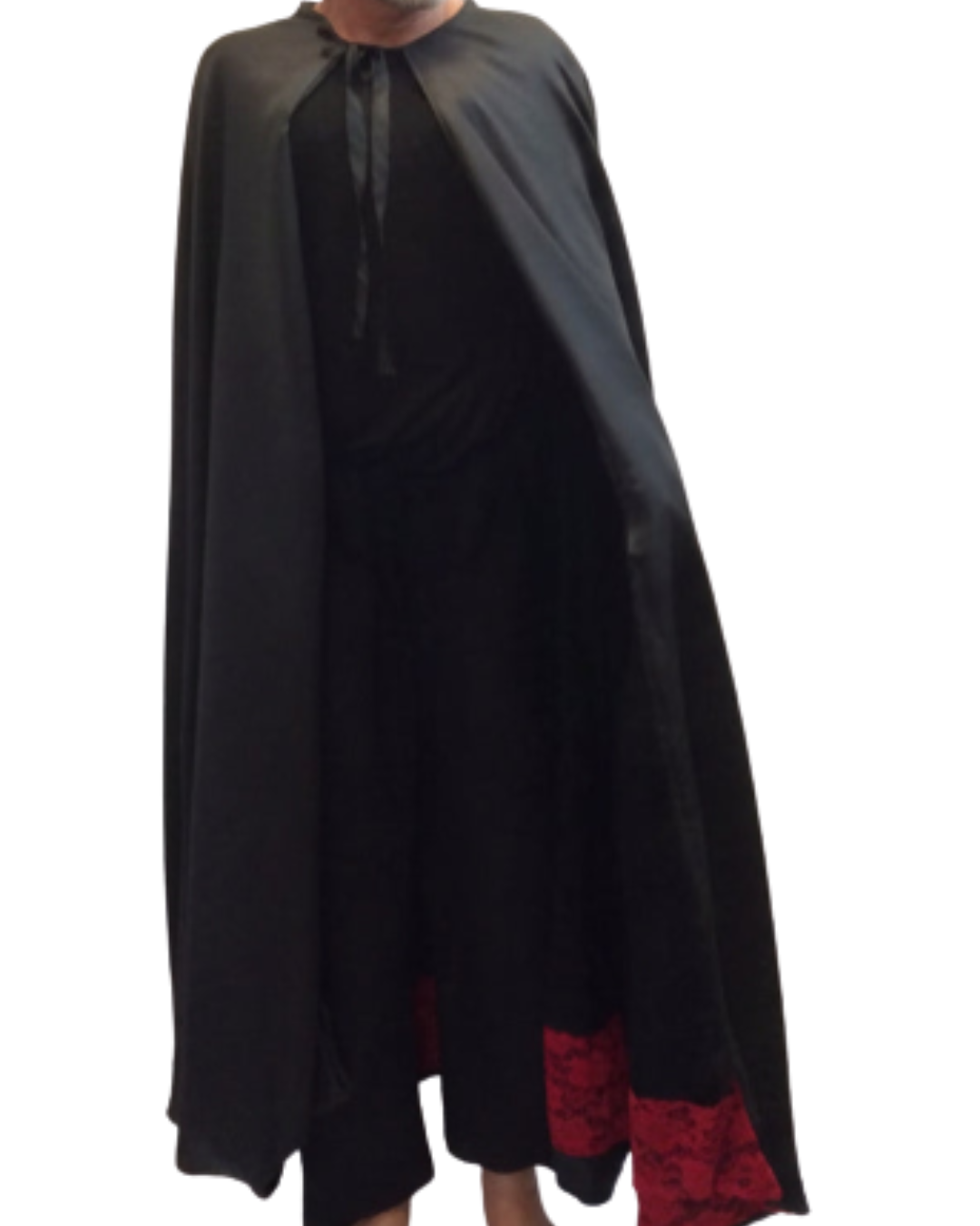 Capa de Exu 7 Capas - Roupas de Umbanda Terreiro Gira Esquerda Cerimonial Pai de Santo Sacerdote