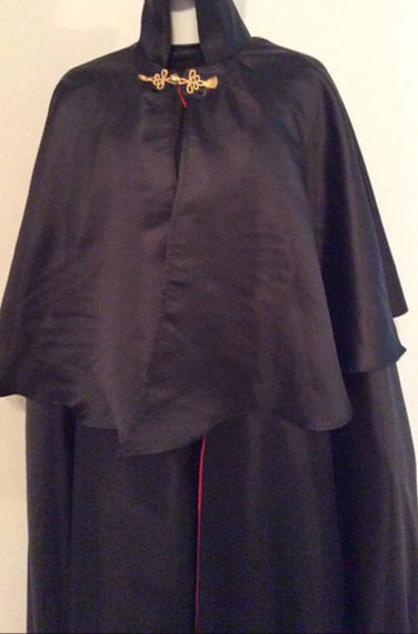 Capa de Exu 7 Encruzilhadas Roupas de Umbanda Terreiro Gira Esquerda Cambone Medium Sacerdote