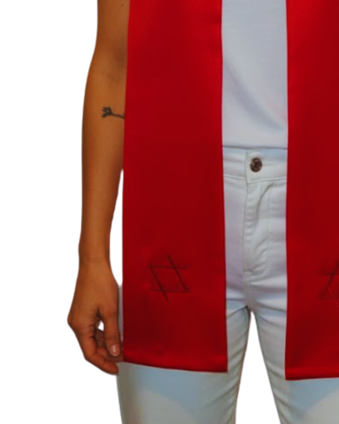 Estola e Filá Feminino do Pai Xangô Roupas de Umbanda Axê Terreiro Desenvolvimento Mediúnico Sacerdotal Sacerdotiza