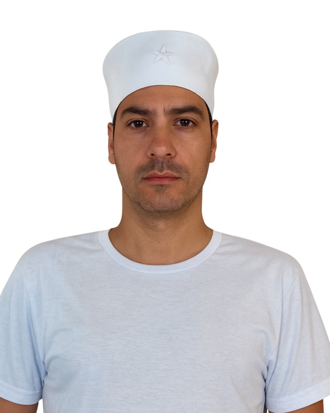 Filá Masculino Branco confeccionado por Roupas do Axê