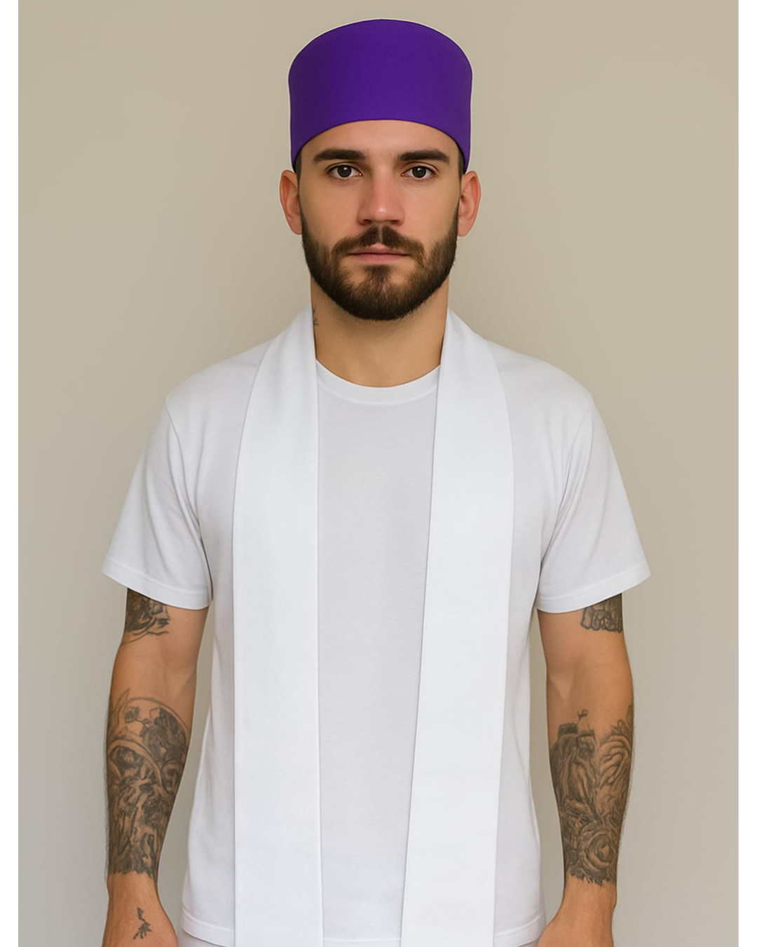 Filá Masculino Colorido Roupas Umbanda Axê Terreiro Gira Orixas Guias Espirituais Medium Sacerdocio