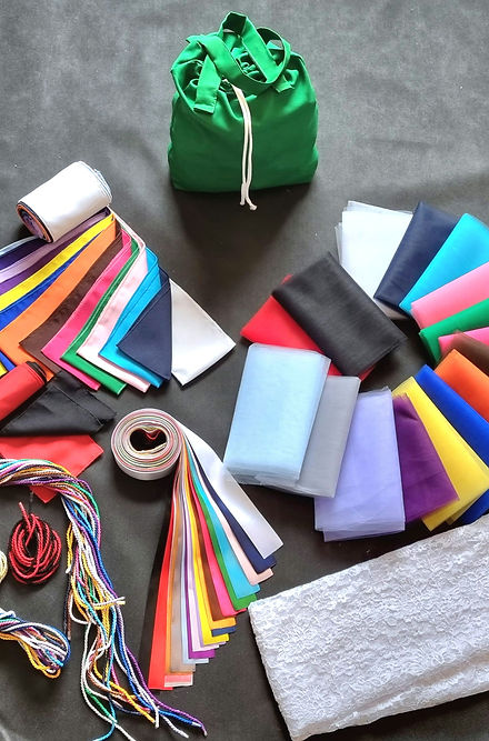 Kits da Magia das 7 Vestes Sagradas Magia Divina Roupas Umbanda Axê Terreiro Mago Iniciador Iniciador Ceremônia Ritual