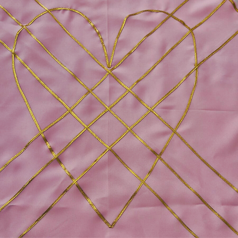 Pano de Oferenda da Mãe Oxum - Roupas de Umbanda