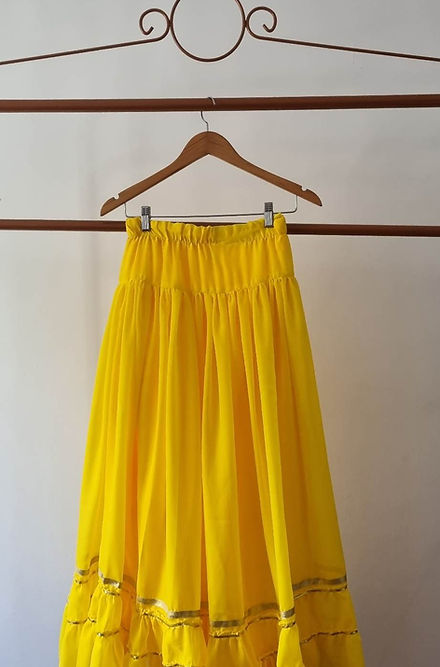 Saia Mãe Iansâ Eparrey Roupas Umbanda Axê Terreiro Trono Feminino Lei Sacerdotiza Medium Gira