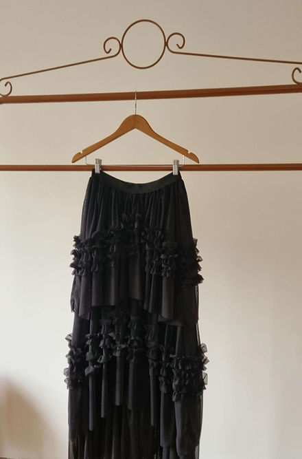 Saia Maria Quitéria das 7 Covas Roupas Umbanda Axê Terreiro Gira Esquerda Medium Sacerdotiza