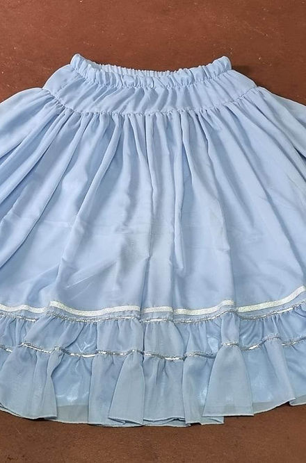 Saia da Mãe Yemanjâ Roupas Umbanda Axê Terreiro Gira Rainha Do Mar Medium Sacerdote