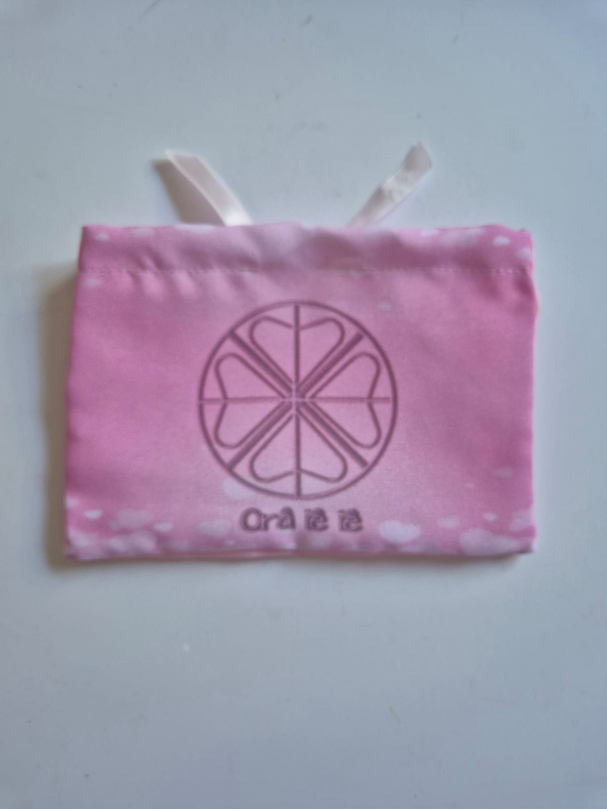 Saquinho porta Guias com Estampa Digital Mandala do Trono Sagrado Umbanda Terreiro Guia Espiritual Orixá Sacerdócio Desenvolvimento Mediúnico