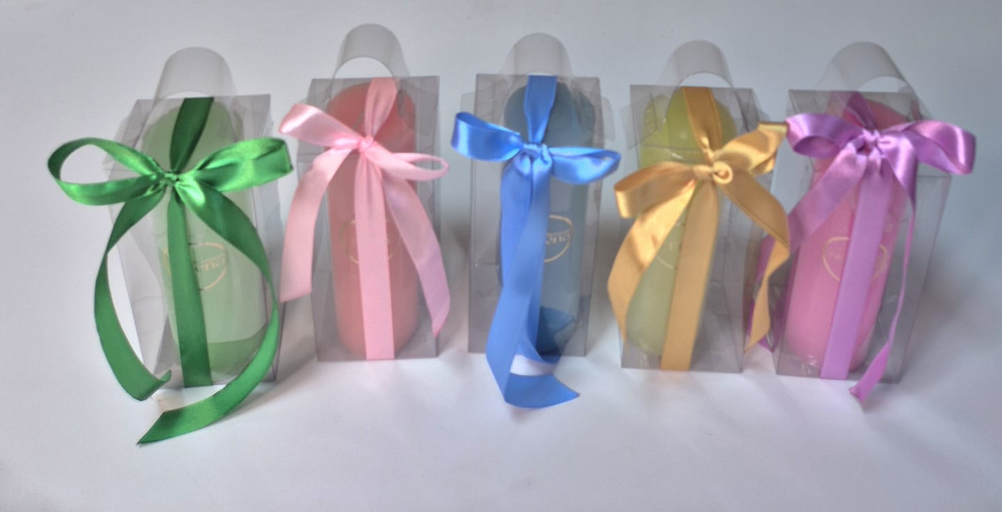 Vela Fluorescente Colorida para Umbanda, Ritual e Harmonização Energética – Estojo Presente - Roupas do Axê Velas