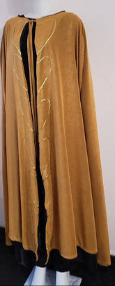 Capa Exu Veludo Dourado - Roupas de Umbanda