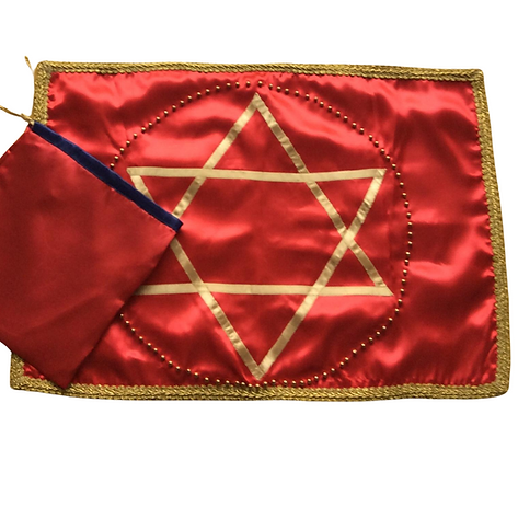 Pano de Baralho Cigano - Jogo de Cartas - Roupas de Umbanda