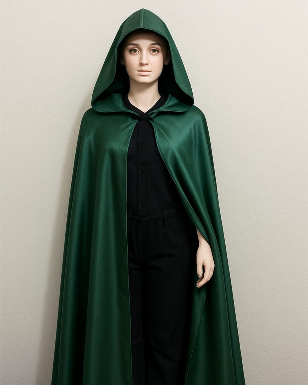 Capa de Exu Rei das Matas Roupas Umbanda Axê Terreiro Gira Esquerda Oxossi Ceremonia Ritual Medium Sacerdote