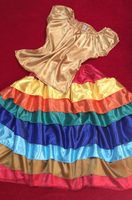 Blusa Feminina Cigana Dourada Umbanda Terreiro Roupas Religiosas 