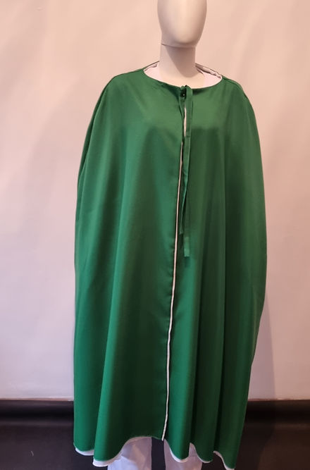 Capa Curta das 7 Vestes Sagradas Magia Roupas Umbanda Axê Ceremonia Iniciação Mago Iniciador 