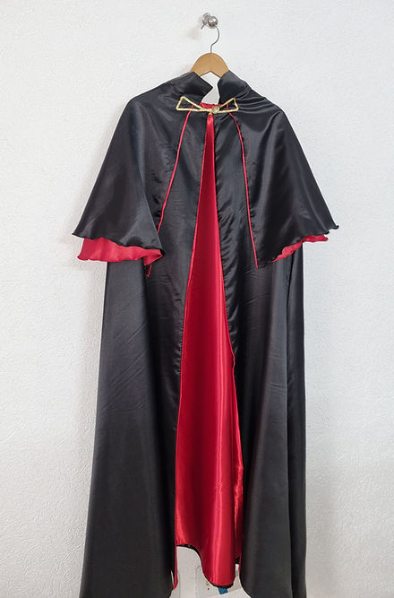 Capa Exu Corta Fogo Terreiro Gira Esquerda Roupas de Umbanda
