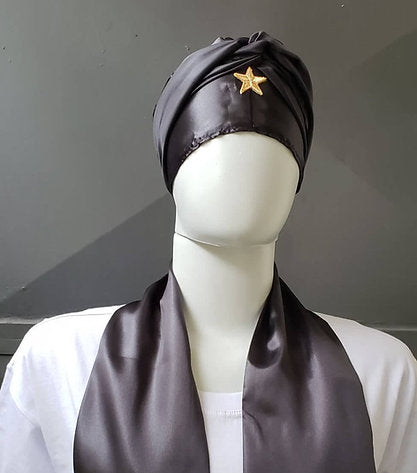 Estola e Filá Feminino Preto