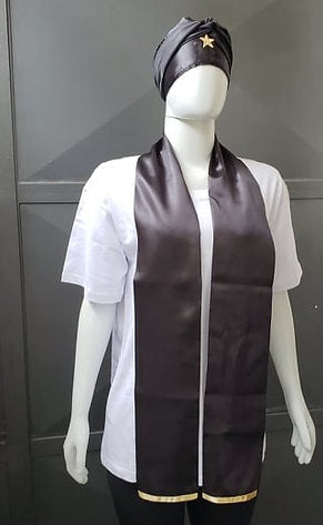 Estola e Filá Feminino Preto