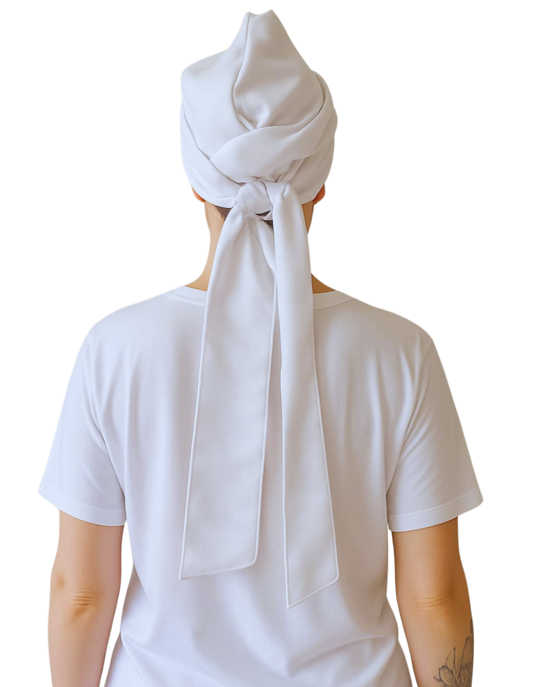 Estola e Fila Feminino Branco Roupas Umbanda Axê Mãe Pequena Terreiro Sacerdotiza