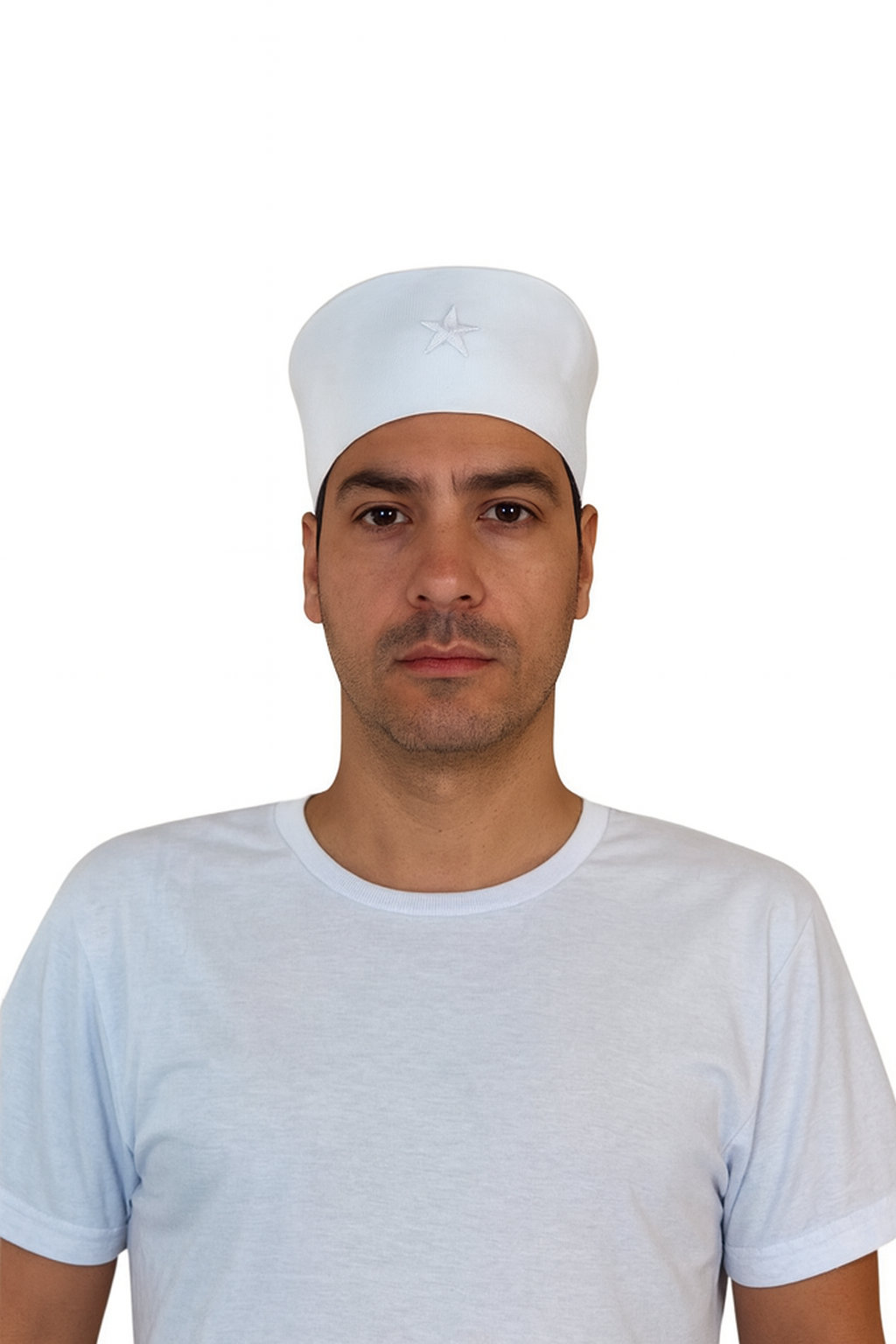  Filá Masculino Branco para Umbanda 