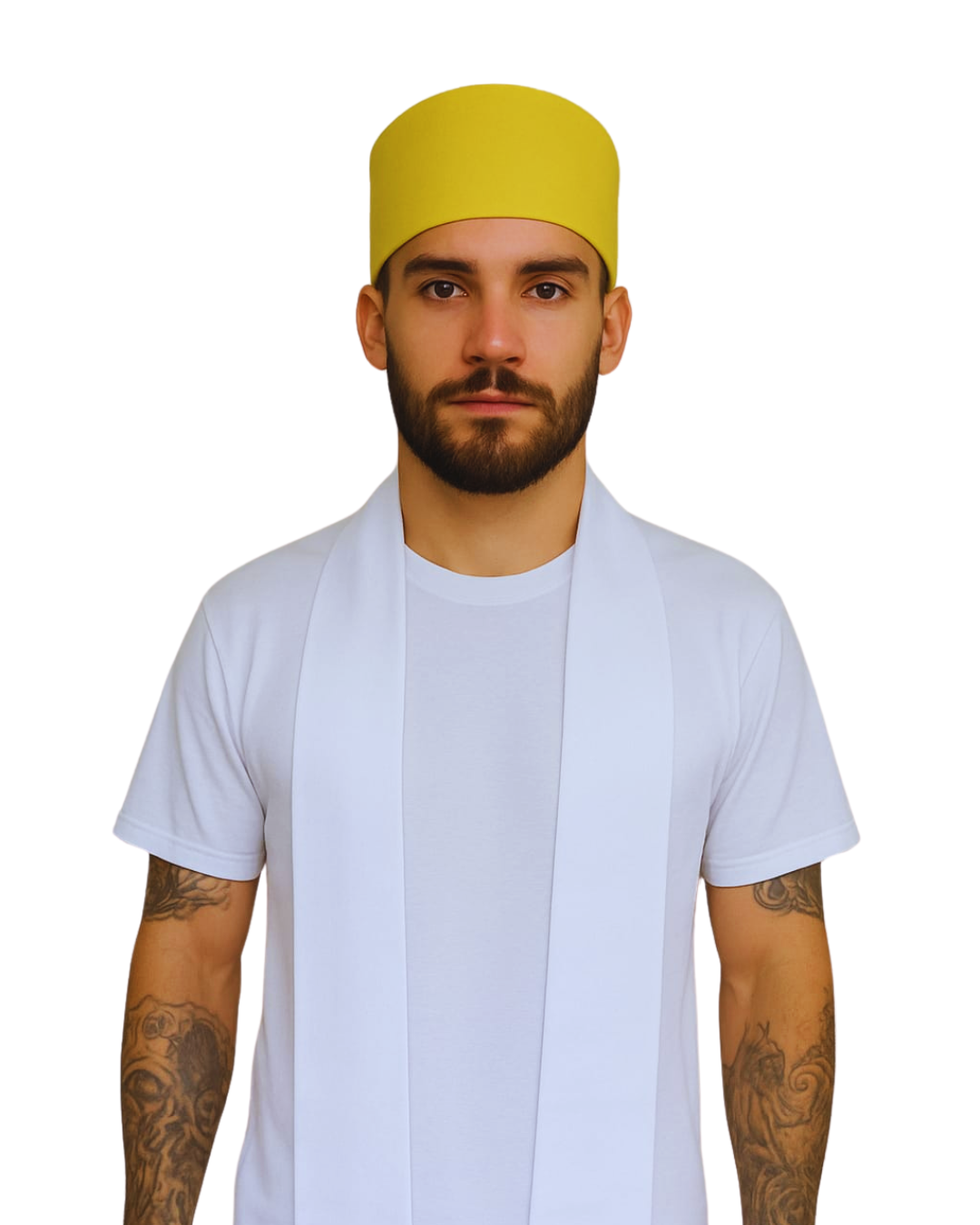 Filá  Masculino Colorido Roupas Umbanda Axê Terreiro Gira Orixas Guias Espirituais Medium Sacerdocio