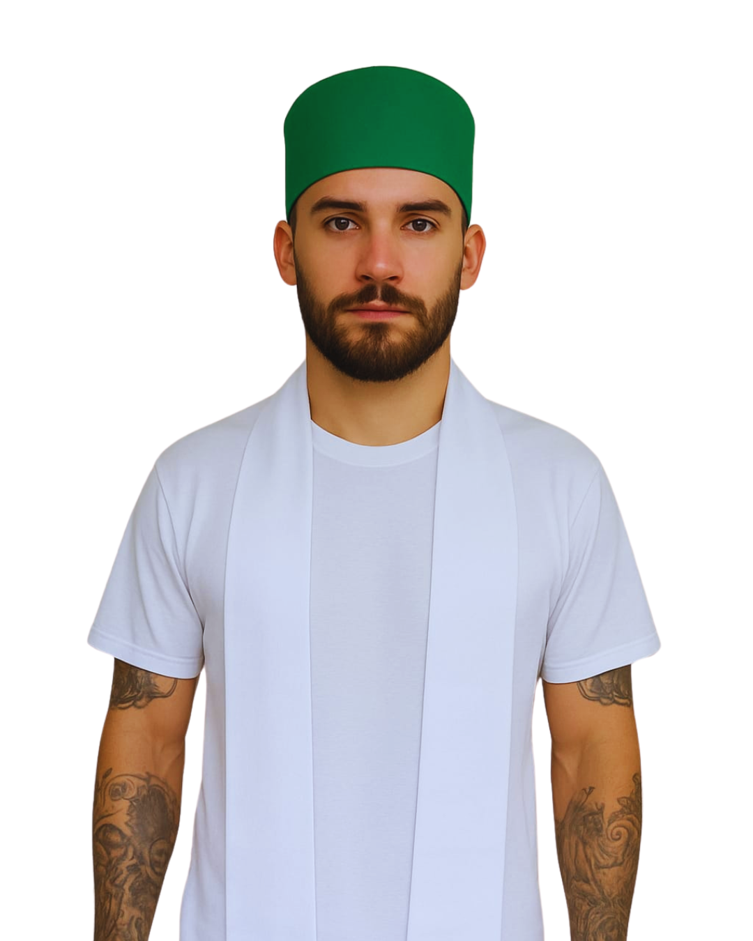 Filá  Masculino Colorido Roupas Umbanda Axê Terreiro Gira Orixas Guias Espirituais Medium Sacerdocio