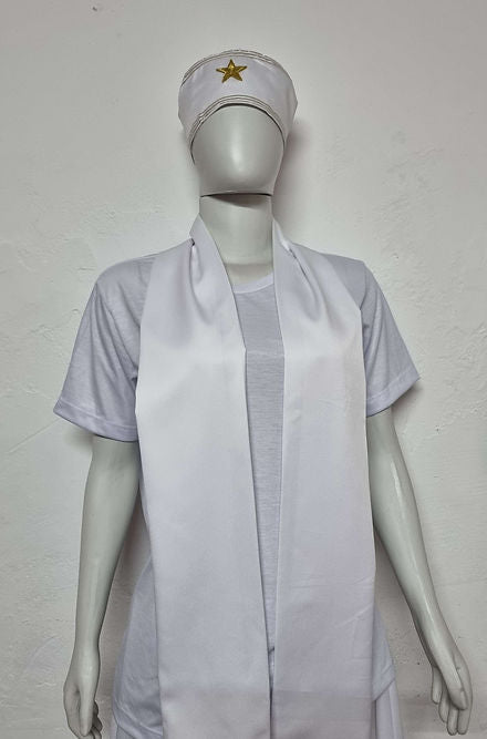 Fila Masculino Sacerdócio 3 Roupas Umbanda Axê Terreiro Gira Brancas Ceremônia Ritual Iniciação Sacerdote Medium