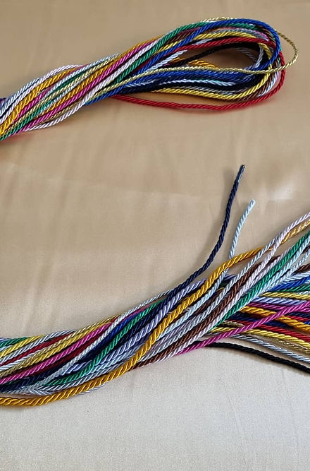 Kits de Cordões das 7 Vestes Sagradas Magia Divina Roupas Umbanda Axê Terreiro Mago Iniciador Iniciação Ceremonia Ritual