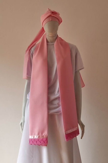 Kits de Estolas e Filas Coloridos Umbanda Terreiro Gira Desenvolvimento Mediunico Sacerdotiza