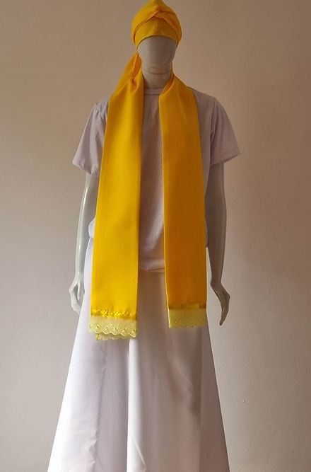 Kits de Estolas e Filas Coloridos Umbanda Terreiro Gira Desenvolvimento Mediunico Sacerdotiza