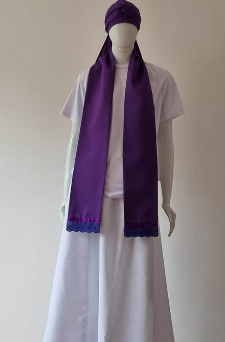 Kits de Estolas e Filas Coloridos Umbanda Terreiro Gira Desenvolvimento Mediunico Sacerdotiza