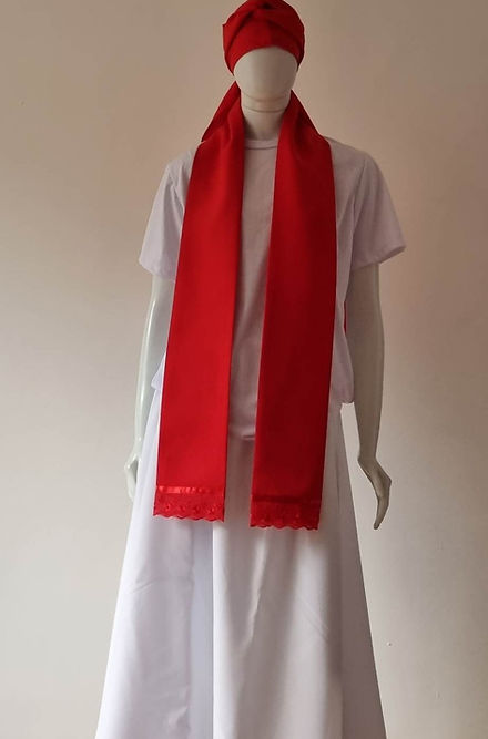 Kits de Estolas e Filas Coloridos Umbanda Terreiro Gira Desenvolvimento Mediunico Sacerdotiza