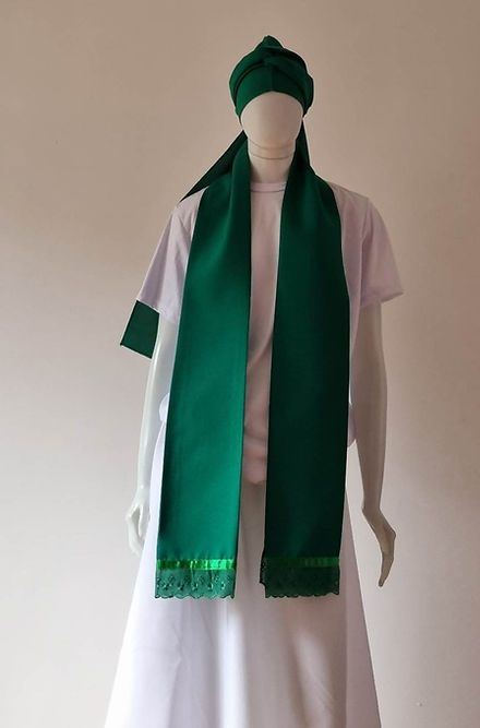 Kits de Estolas e Filas Coloridos Umbanda Terreiro Gira Desenvolvimento Mediunico Sacerdotiza