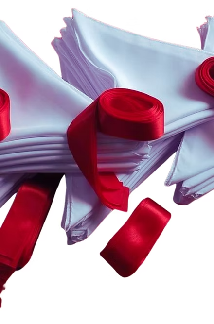 Kits de Magia Divina das 7 Chamas Sagradas Roupas Umbanda Lenços Fitas Estola Mago Iniciador Iniciação Ceremonia
