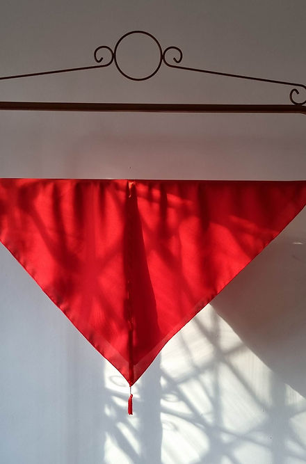 Lenço de   Boiadeiro Trono da Fe Roupas Umbanda Axê Terreiro Gira Sacerdote Medium Iniciação Asentamento