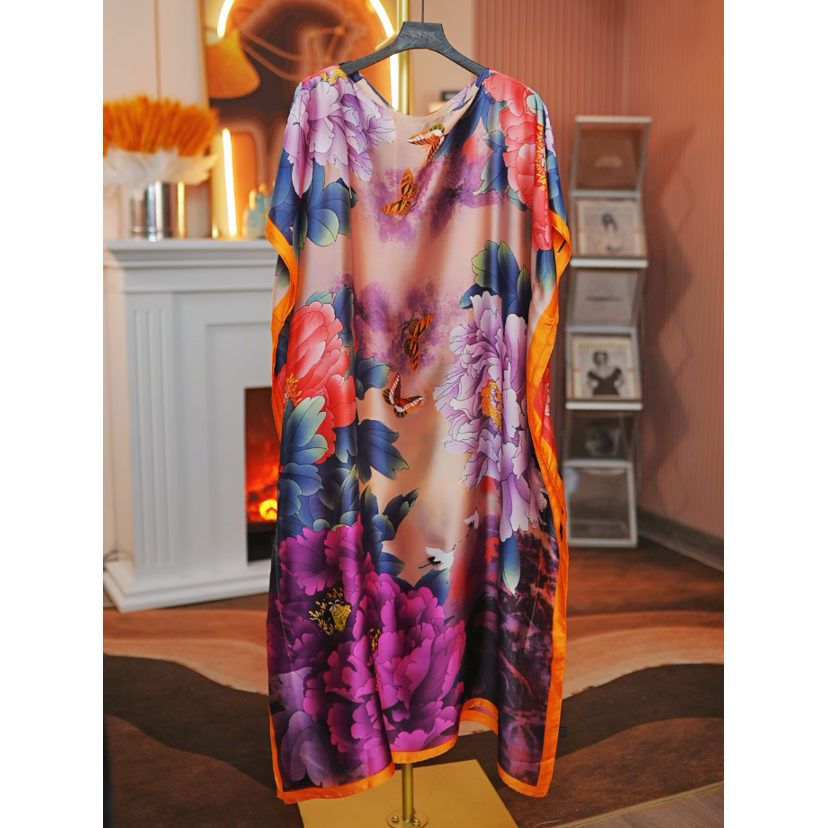120x85cm Summer Vacation Style Two-Way Scarf Shawl