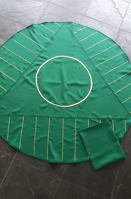 Pano Oferenda Pai Oxossi Terreiro Umbanda Desenvolvimento Mediúnico Roupas Brancas 