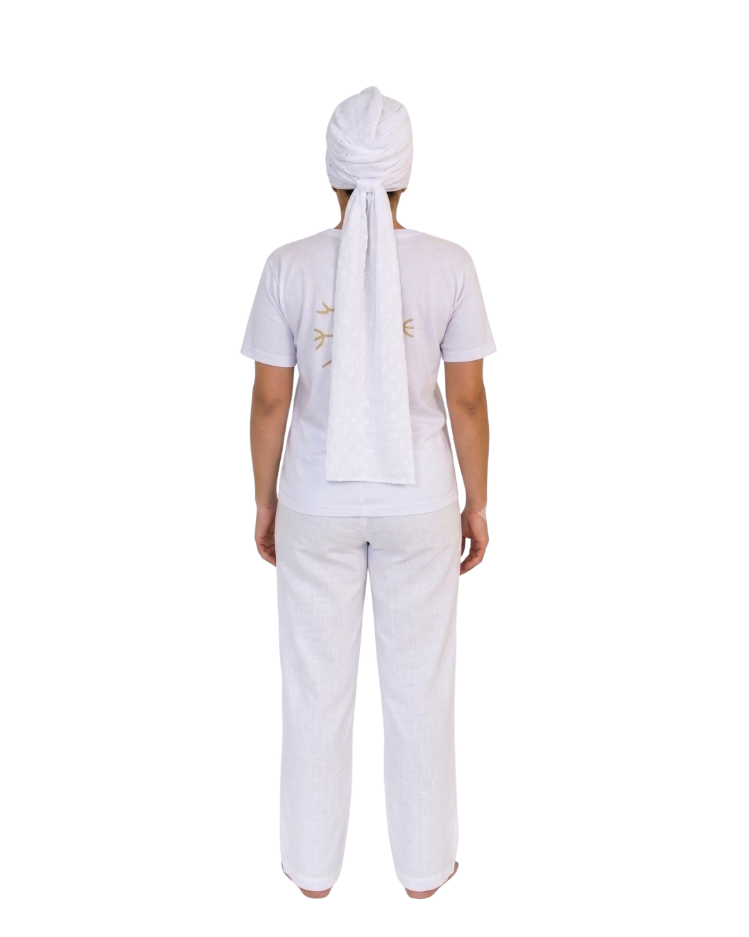 Pano de Cabeça Feminino em Roupas do Axê