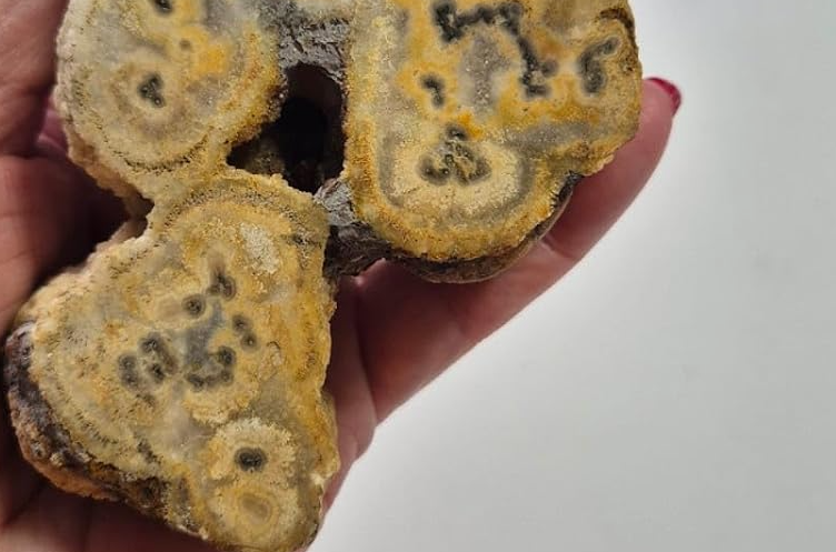 Porta-Incenso em Ágata Natural Premium – Pedra do Trono do Amor de Mãe Oxum