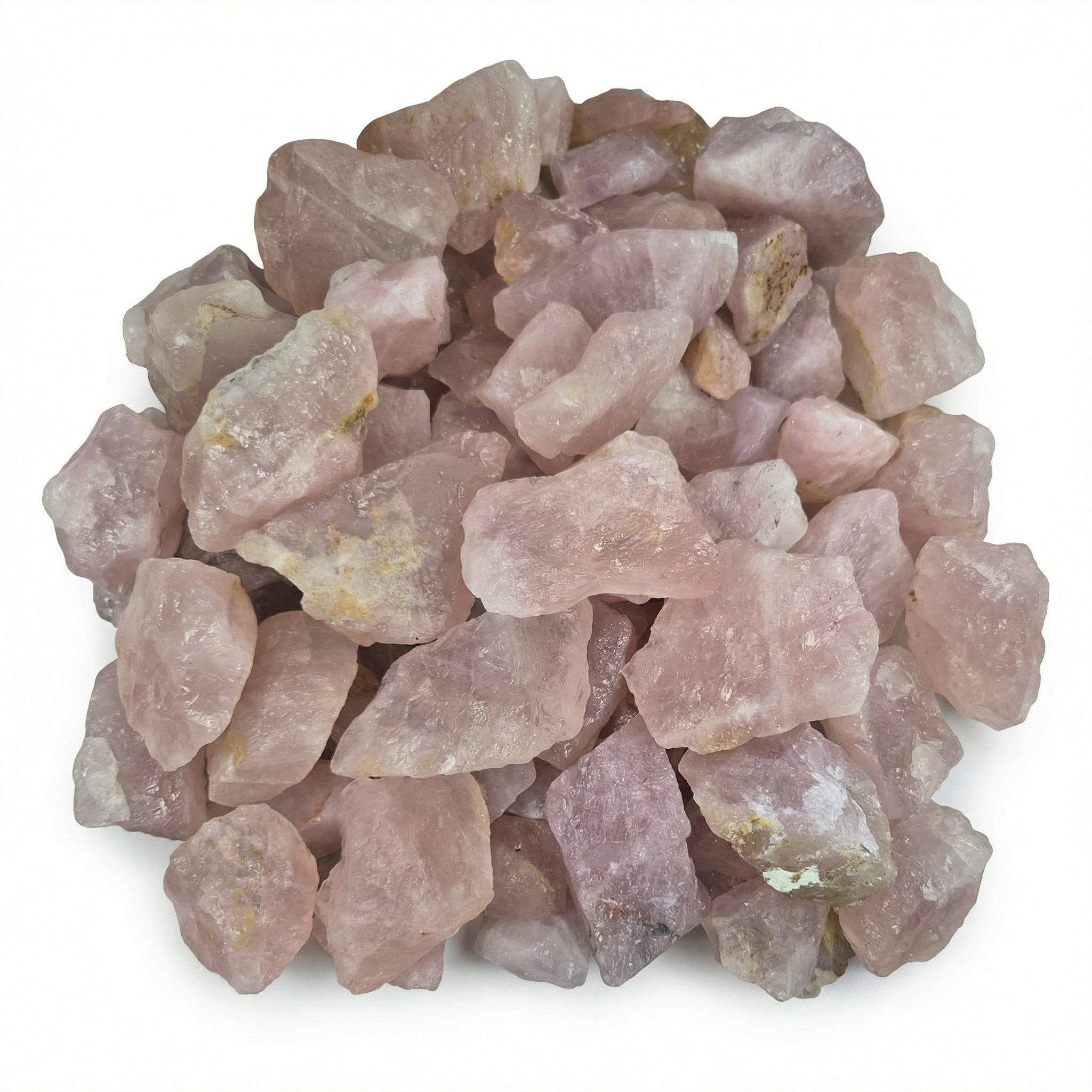 Quartzo Rosa Natural – Trono do Amor Mãe Oxum | Pedra Umbanda | Cristal Natural por Peso | Roupas do Axê Pedras Naturais 