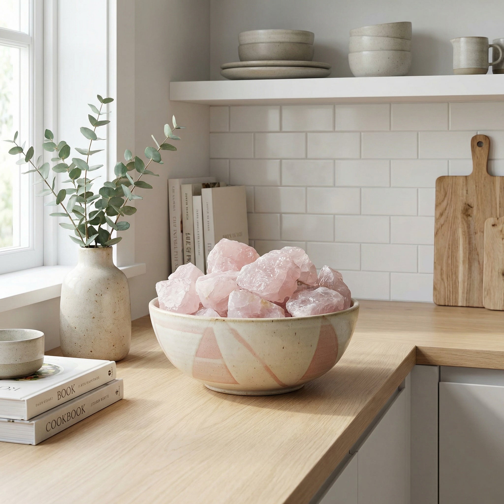 Quartzo Rosa Natural – Trono do Amor Mãe Oxum | Pedra Umbanda | Cristal Natural por Peso | Roupas do Axê Pedras Naturais 