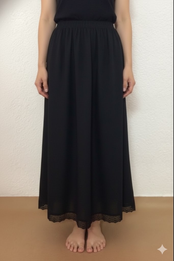 Saia Feminina nas cores Vermelha Preta e Branca de Desenvolvimento Umbanda Terreiro Mèdium Gira Esquerda