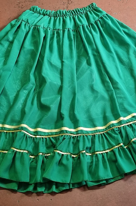 Saia Rainha das Matas Roupas Umbanda Axê Terreiro Sacerdotiza Medium Desenvolvimento 