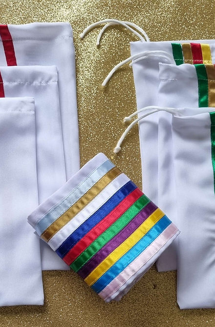 Saquinho para Estola de Magia Roupas Umbanda Axê Terreiro Guias Gira Magia Divina Estola