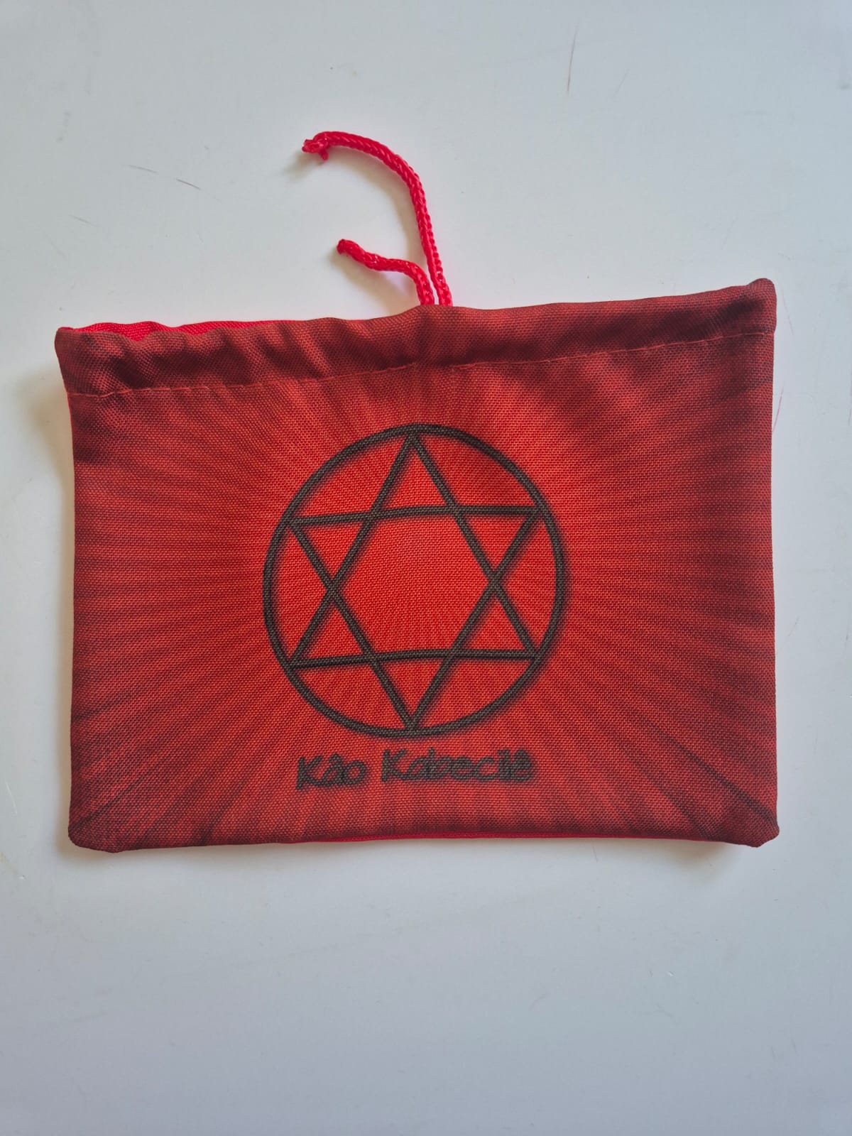 Saquinho porta Guias com Estampa Digital Mandala do Trono Sagrado Umbanda Terreiro Guia Espiritual Orixá Sacerdócio Desenvolvimento Mediúnico 