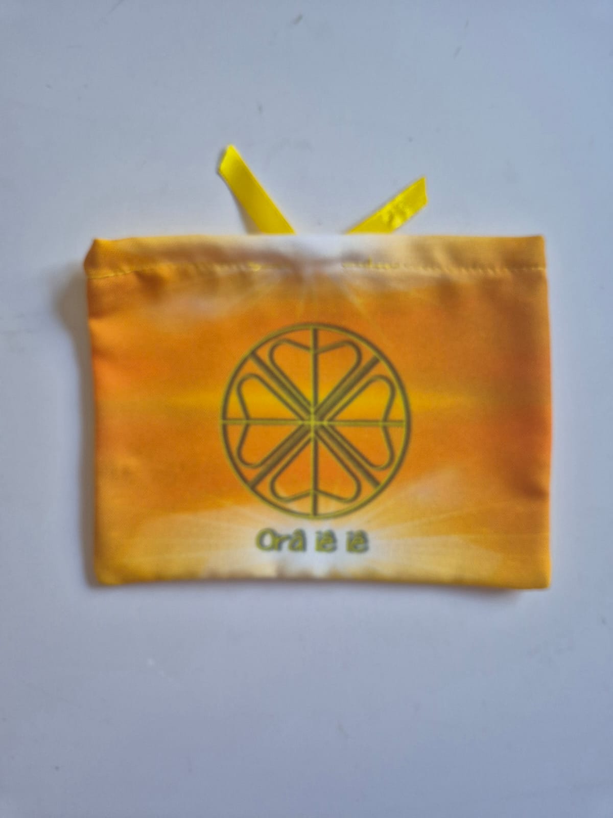 Saquinho porta Guias com Estampa Digital Mandala do Trono Sagrado Umbanda Terreiro Guia Espiritual Orixá Sacerdócio Desenvolvimento Mediúnico 