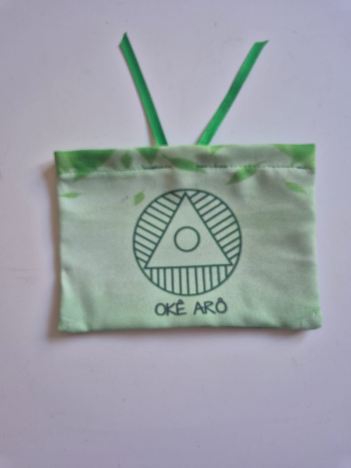 Saquinho porta Guias com Estampa Digital Mandala do Trono Sagrado Umbanda Terreiro Guia Espiritual Orixá Sacerdócio Desenvolvimento Mediúnico 