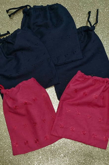 Saquinhos Laise Coloridos Terreiro Mediúm Desenvolvimento Mediúnicos Roupas de Umbanda