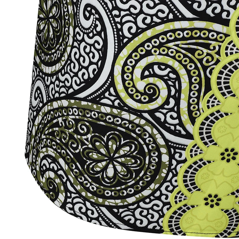 Vestido Feminino Abaya Estilo Africano Premium Estampa Digital Tamanhos Plus Size Ceremônia Religiosa Yoruba 