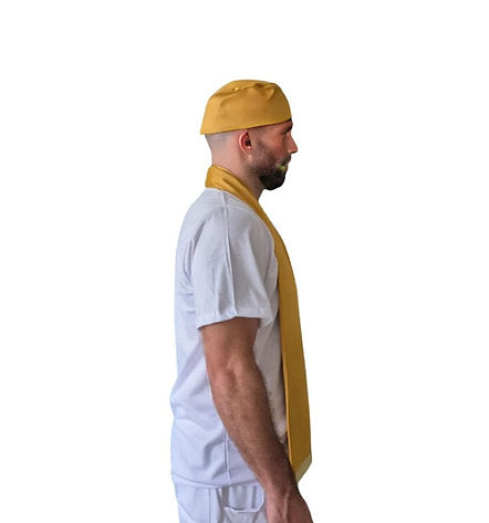 Filá e Estola  Masculino Sacerdotal - Turbante - Roupas de Umbanda 